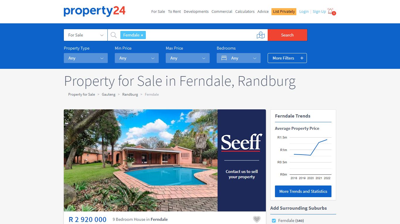 Ferndale, Randburg Property : Property and houses for sale in Ferndale ...